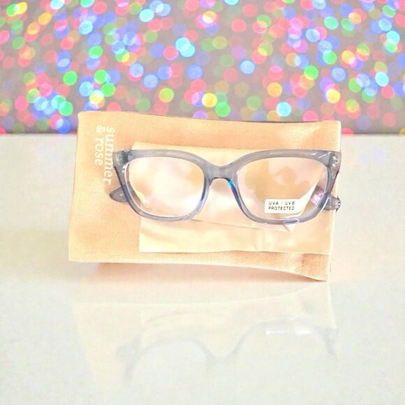 SUMMER & ROSE Danielle Recycled Blue Blockers, Summer Blue NWT RV $54 main image 13